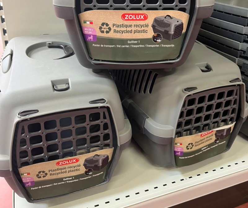 Panier de Transport Gulliver pour Chiens et Chats : Pratique et Résistant Disponible à la Jardinerie Delbard Gassian