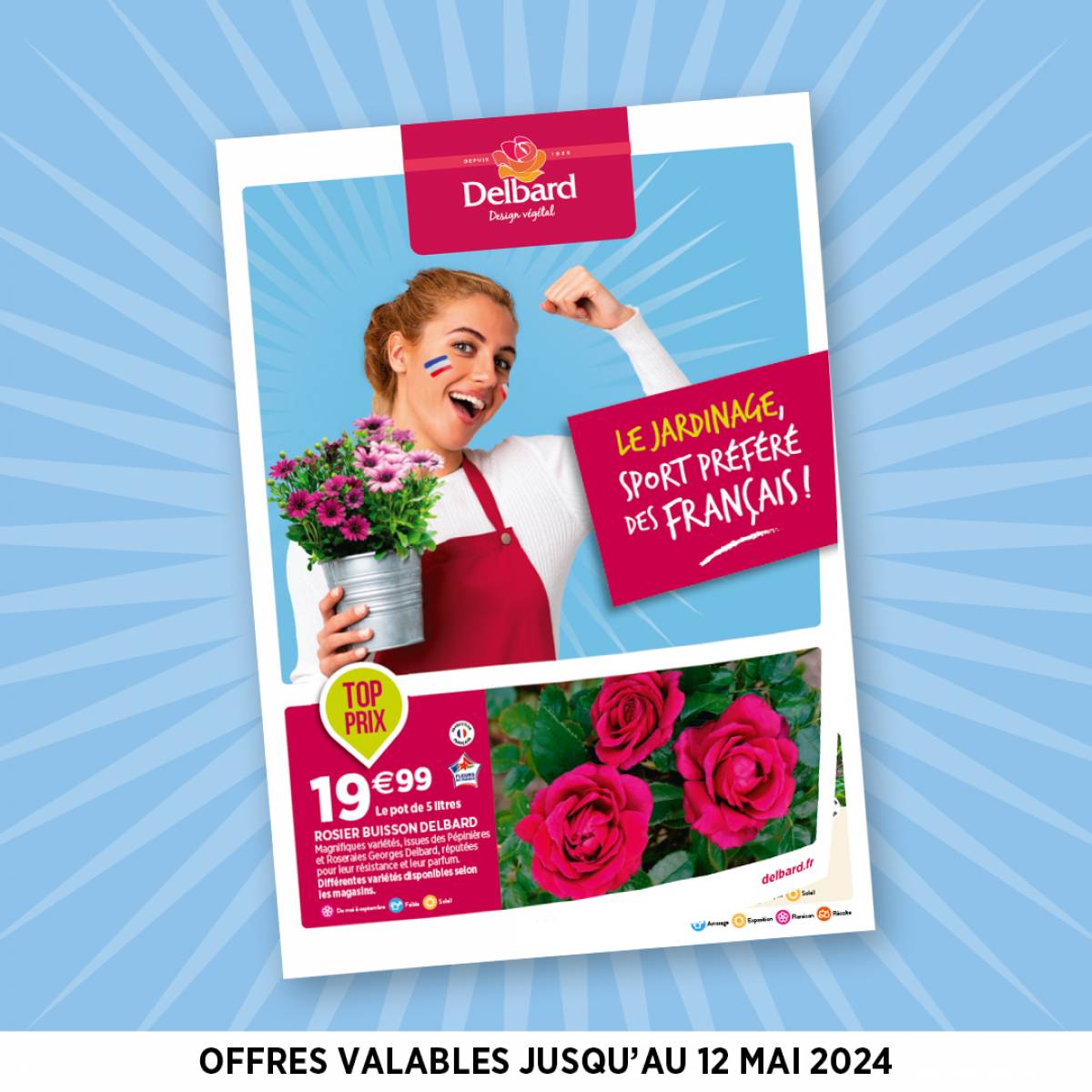 Offre Spéciales pour le Printemps à Jardinerie Delbard Gassian au Porge